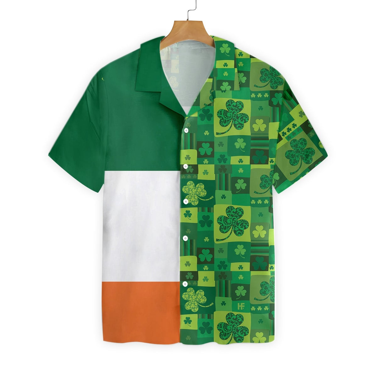 Saint Patricks Day Irish Ireland Flag Hawaiian Shirt