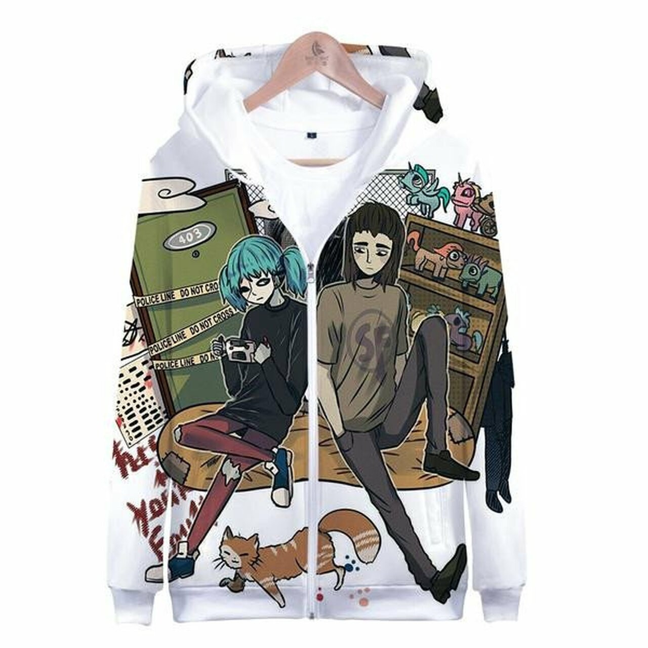 Sally Face 3d All Over Print Hoodie