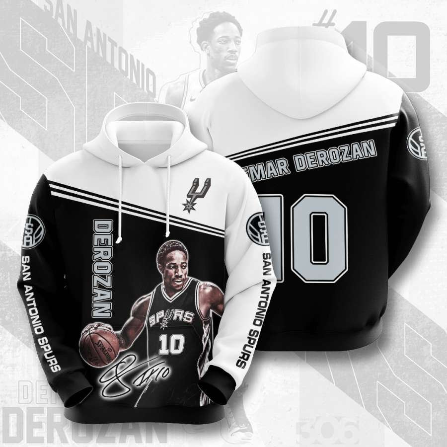 San Antonio Spurs No1709 Custom Hoodie 3D