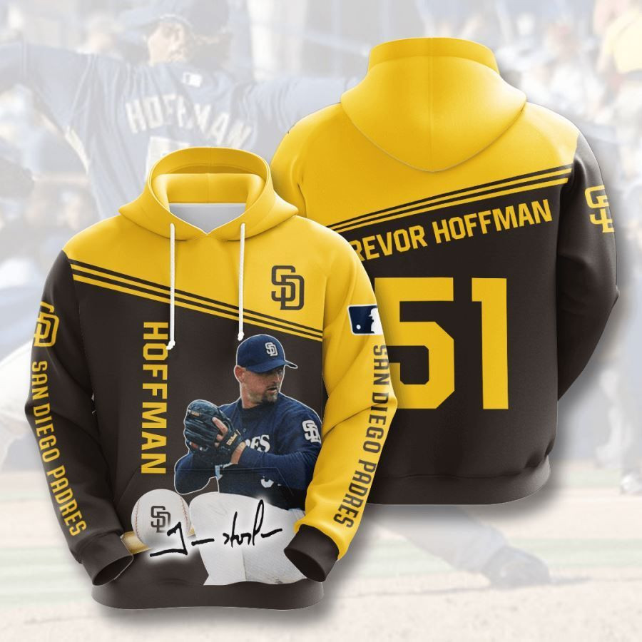 San Diego Padres No1715 Custom Hoodie 3D All Over Print