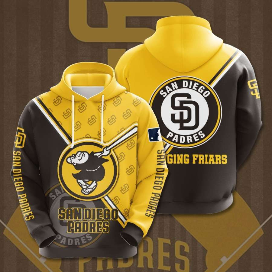 San Diego Padres No1716 Custom Hoodie 3D All Over Print