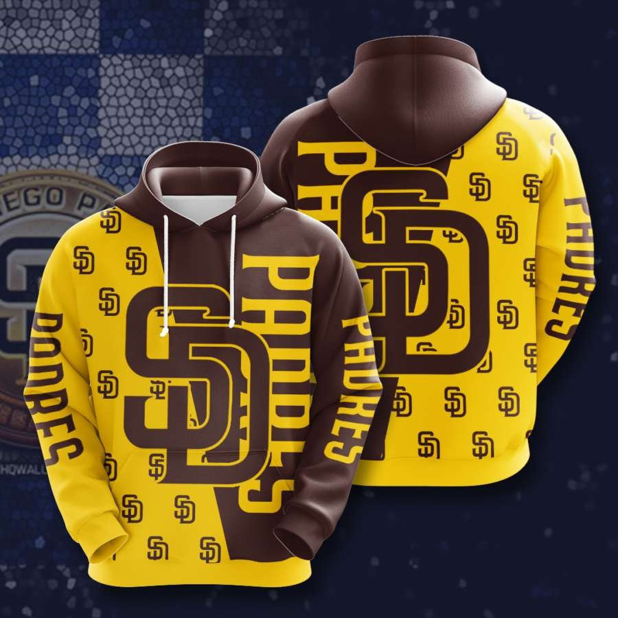 San Diego Padres No1719 Custom Hoodie 3D