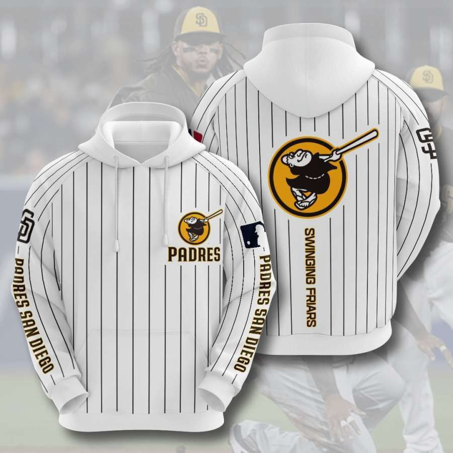 San Diego Padres No1723 Custom Hoodie 3D All Over Print