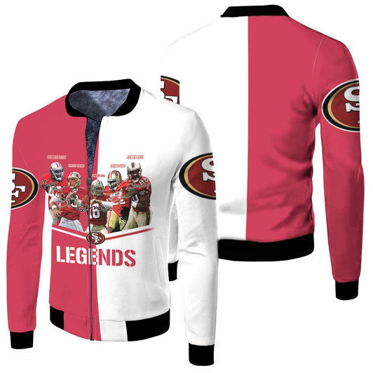 San Francisco 49Ers Legends Fleece Bomber Jacket