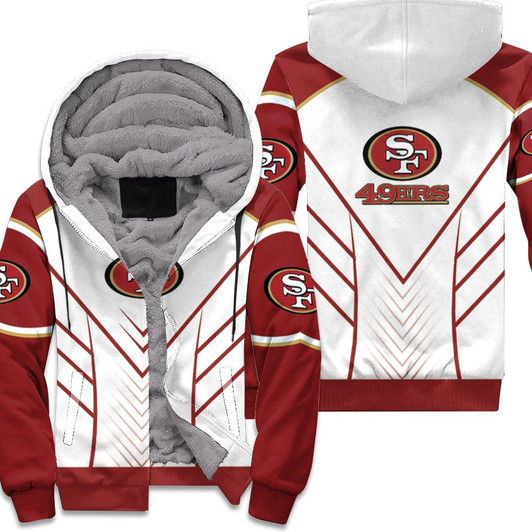 San Francisco 49Ers Nfl Lover 3D Fleece Hoodie