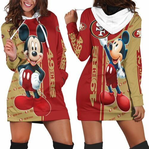 San Francisco 49ers Fan 3d Hoodie Dress Sweater Dress Sweatshirt Dress