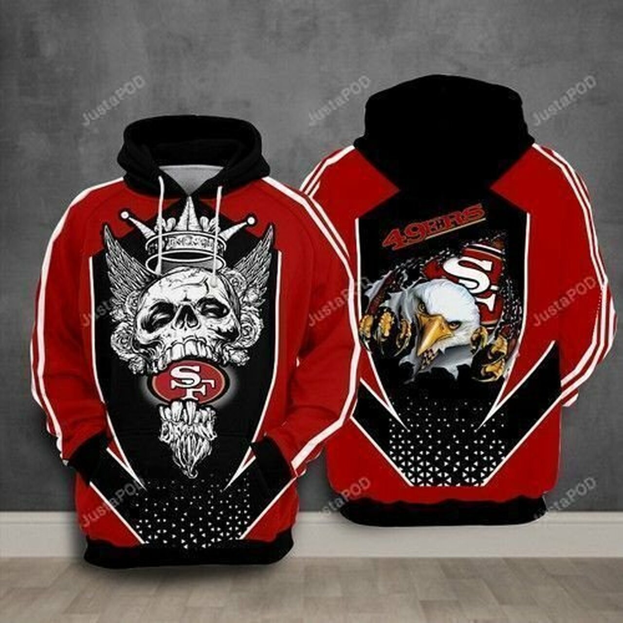 San Francisco 49ers For Unisex 3d All Over Print Hoodie