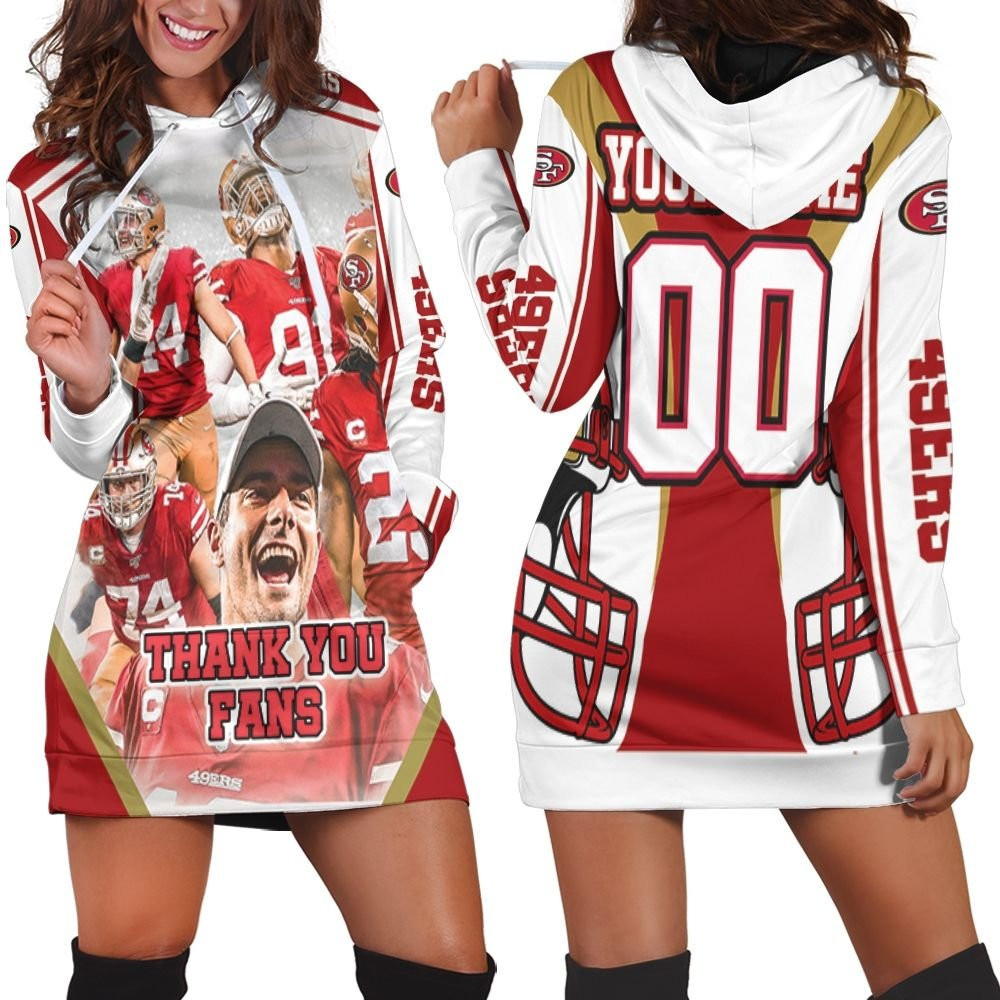 San Francisco 49ers Nfc West Division Super Bowl 2021 Personalized Hoodie Dress Sweater Dress Sweatshirt Dress