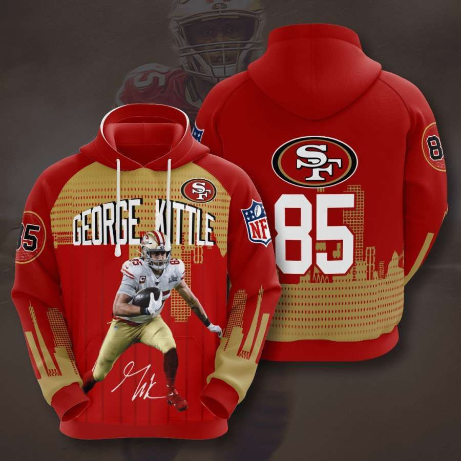 San Francisco 49ers No1733 Custom Hoodie 3D All Over Print