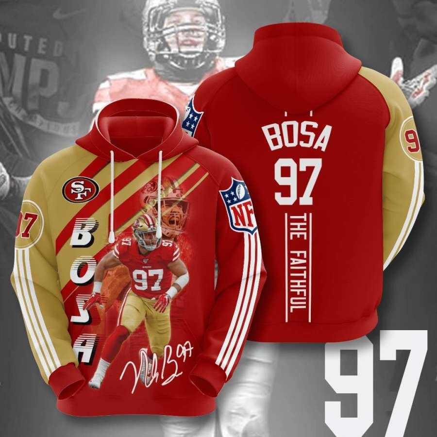 San Francisco 49ers No1738 Custom Hoodie 3D