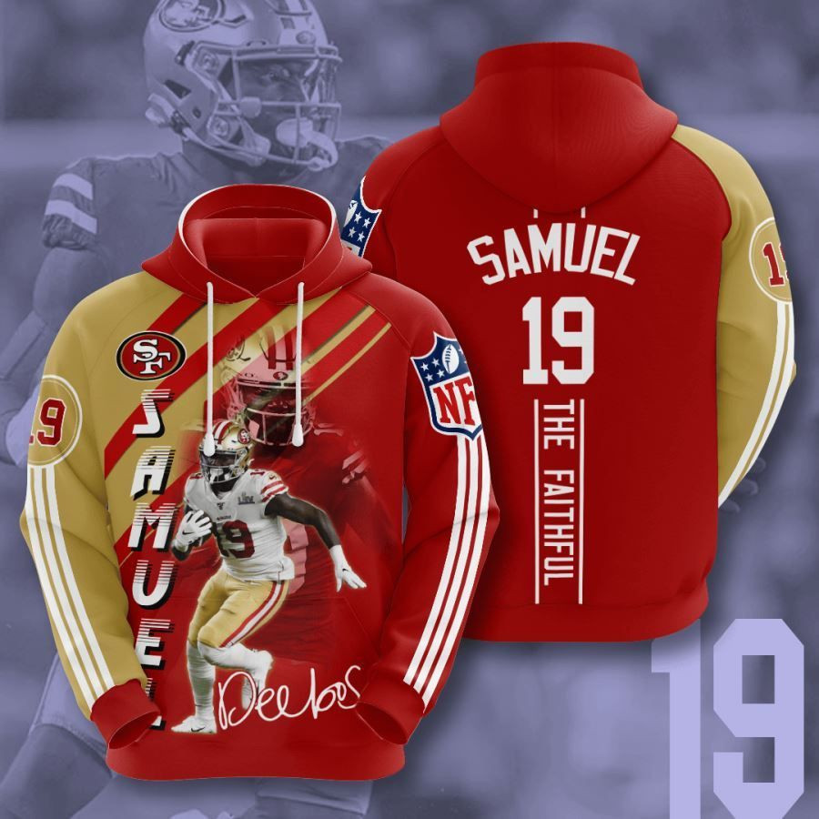 San Francisco 49ers No1740 Custom Hoodie 3D All Over Print