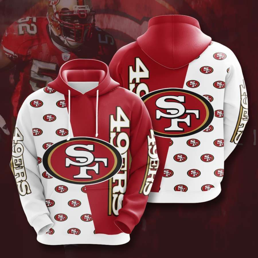 San Francisco 49ers No1745 Custom Hoodie 3D All Over Print