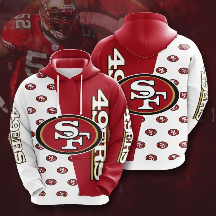 San Francisco 49ers No1745 Custom Hoodie 3D