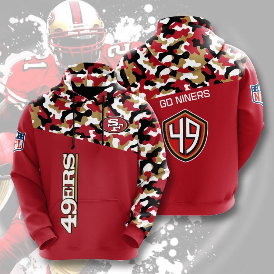 San Francisco 49ers No1748 Custom Hoodie 3D