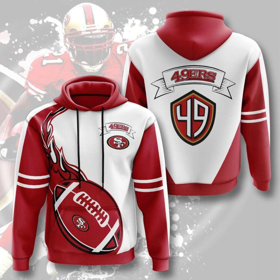 San Francisco 49ers No1750 Custom Hoodie 3D All Over Print