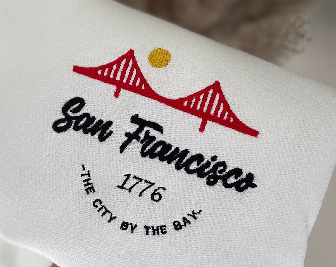 San Francisco Embroidered Sweater