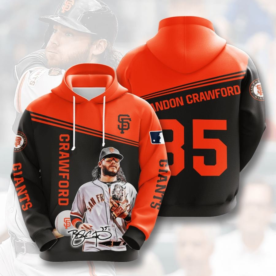 San Francisco Giants No1763 Custom Hoodie 3D