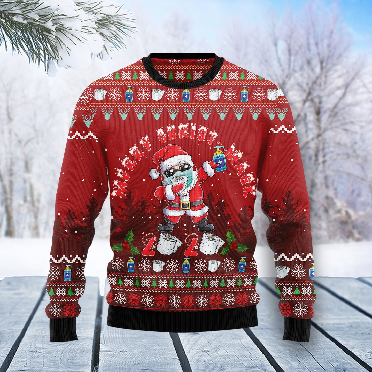 Santa Christmas 2020 Ugly Christmas Sweater