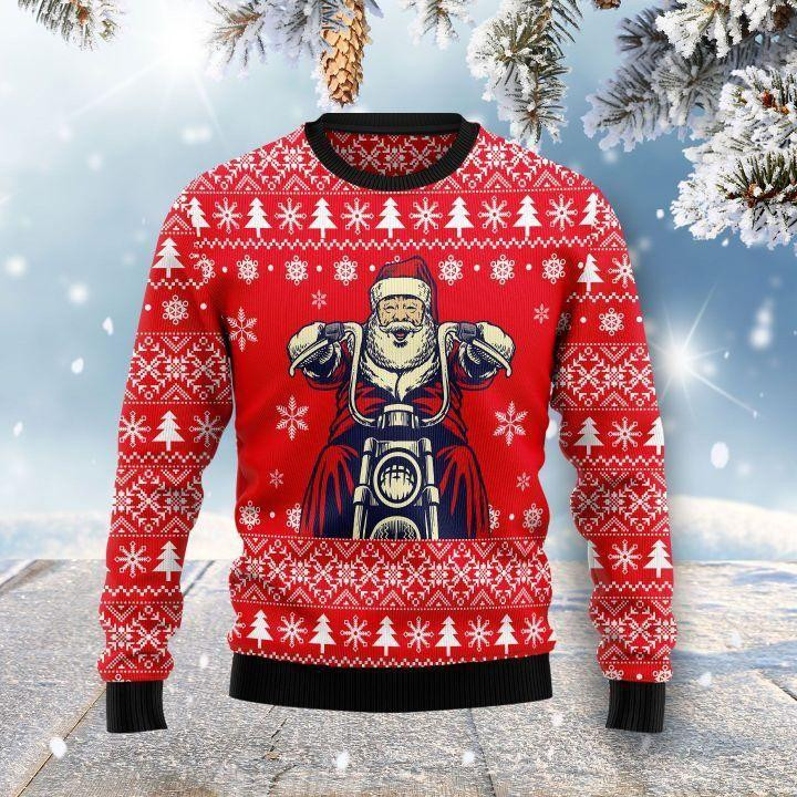 Santa Christmas Ugly Christmas Sweater Ugly Sweater For Men Women