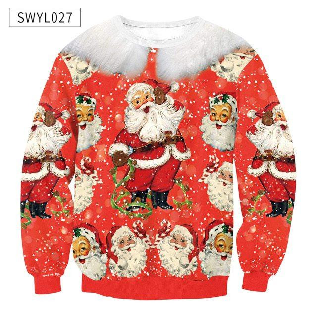 Santa Claus Christmas Ugly Christmas Sweater