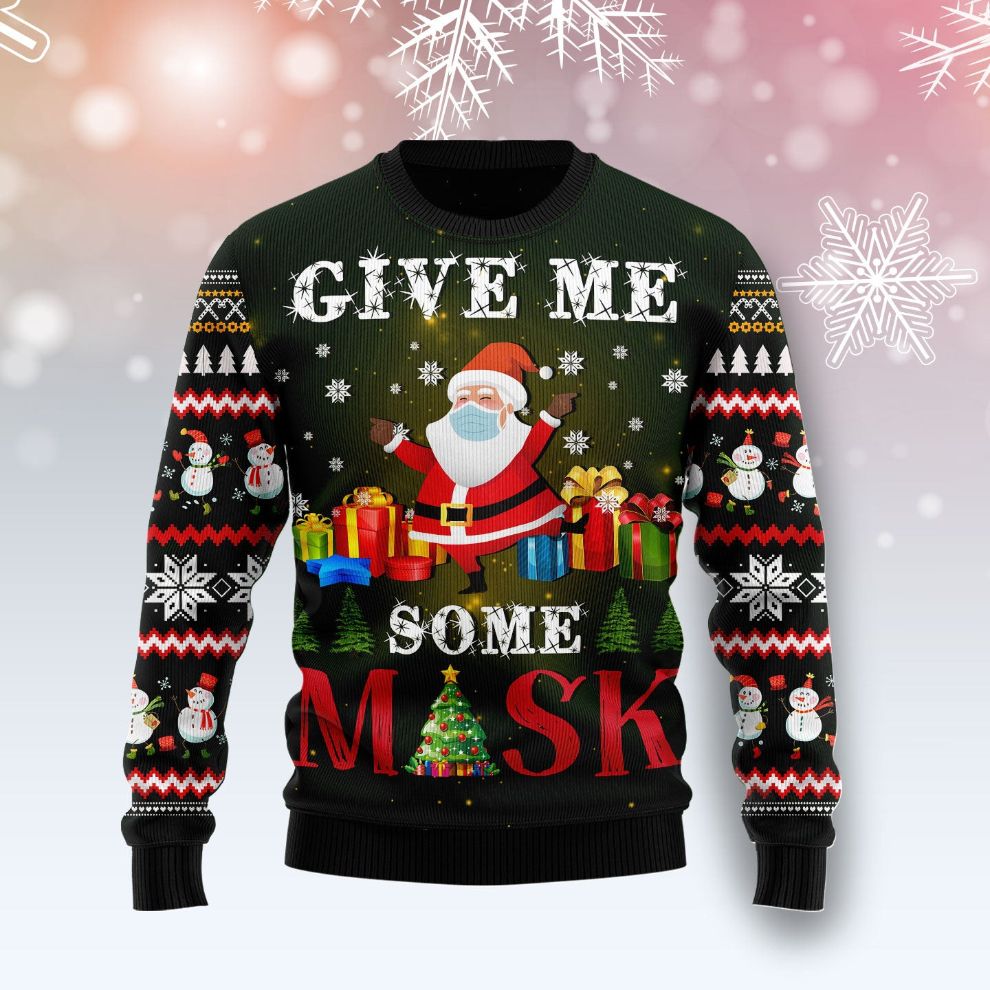 Santa Give Me Ugly Christmas Sweater