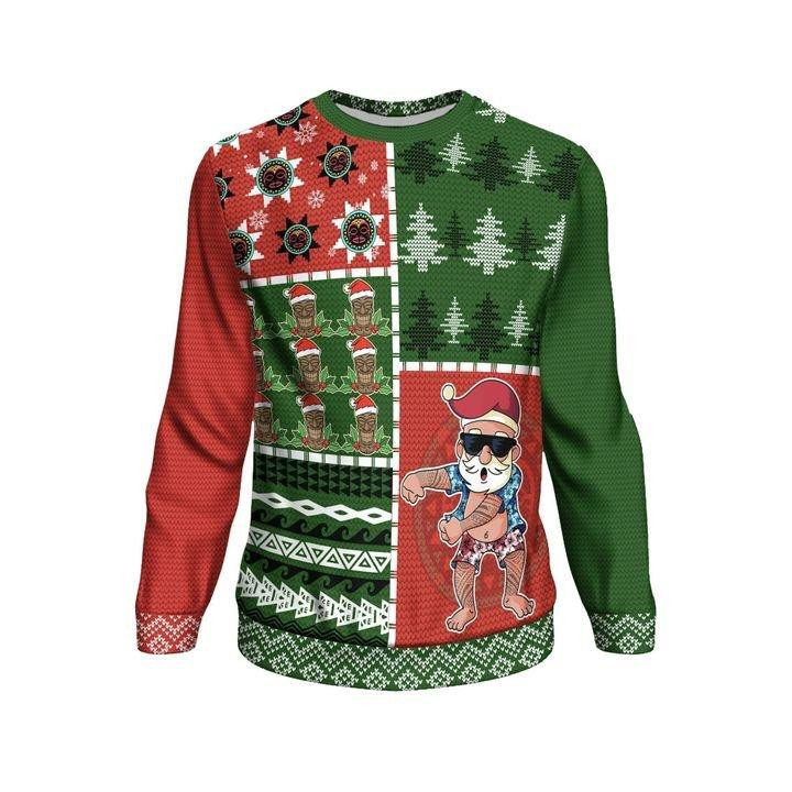 Santa Make Me Happy Ugly Christmas Sweater