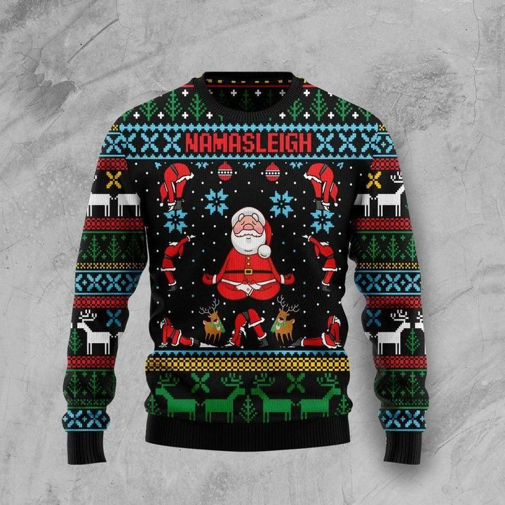 Santa Ugly Christmas Sweater Ugly Sweater For Men Women