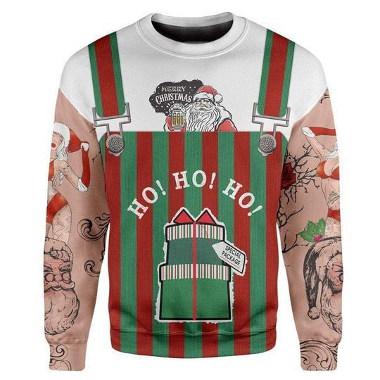 Santa Ugly Christmas Sweater