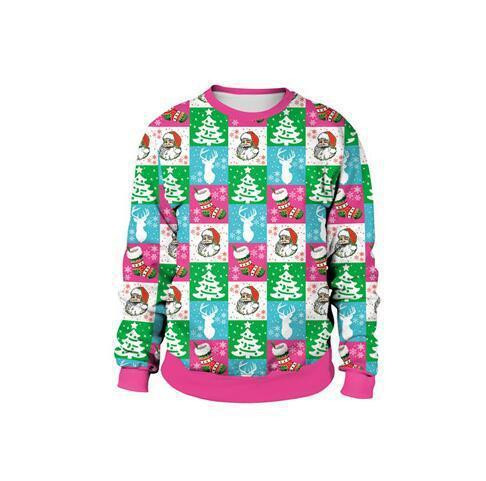 Santa Ugly Christmas Sweater Ugly Sweater For Men Women