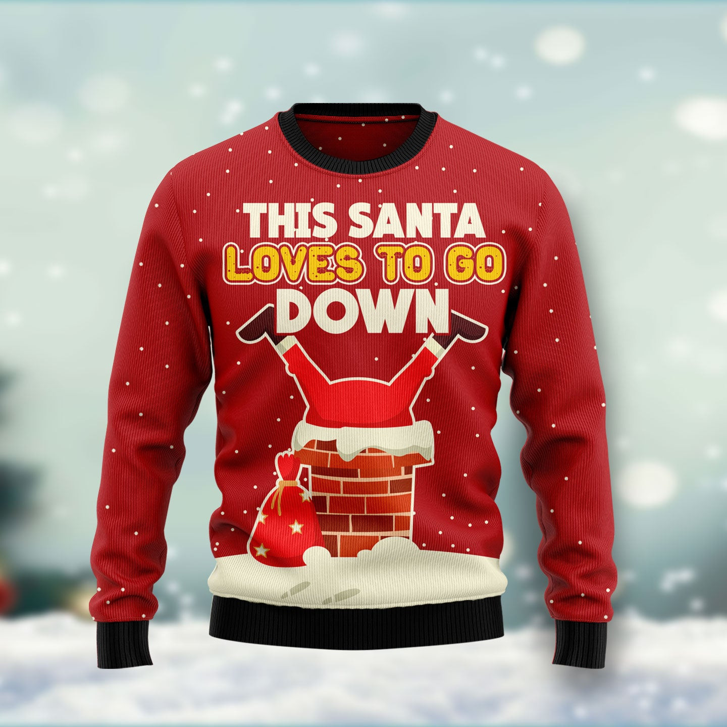Satan Claus Ugly Christmas Sweater