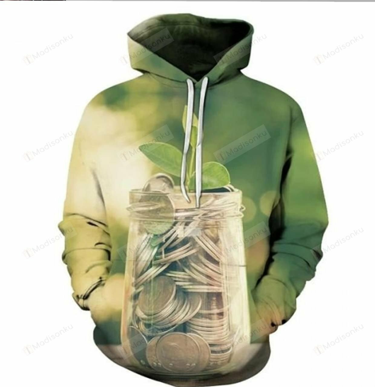 Save Your Coins 3d All Over Print Hoodie