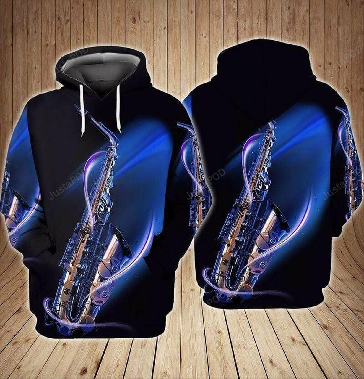 Saxophone 3d All Print Hoodie