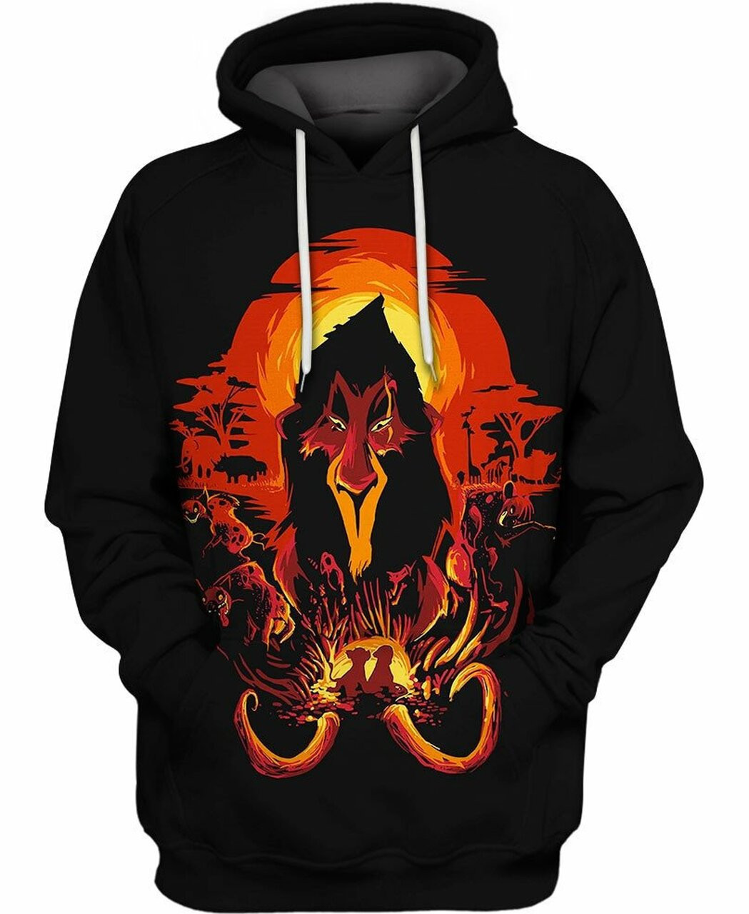 Scar The Lion King 3d All Over Print Hoodie
