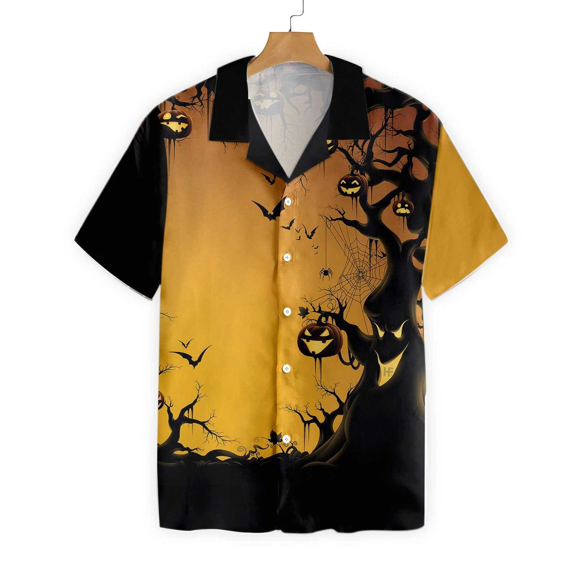 Scary Halloween Tree Hawaiian Shirt