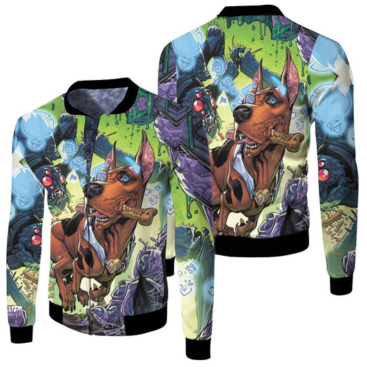 Scooby Doo Apocalypse Fleece Bomber Jacket