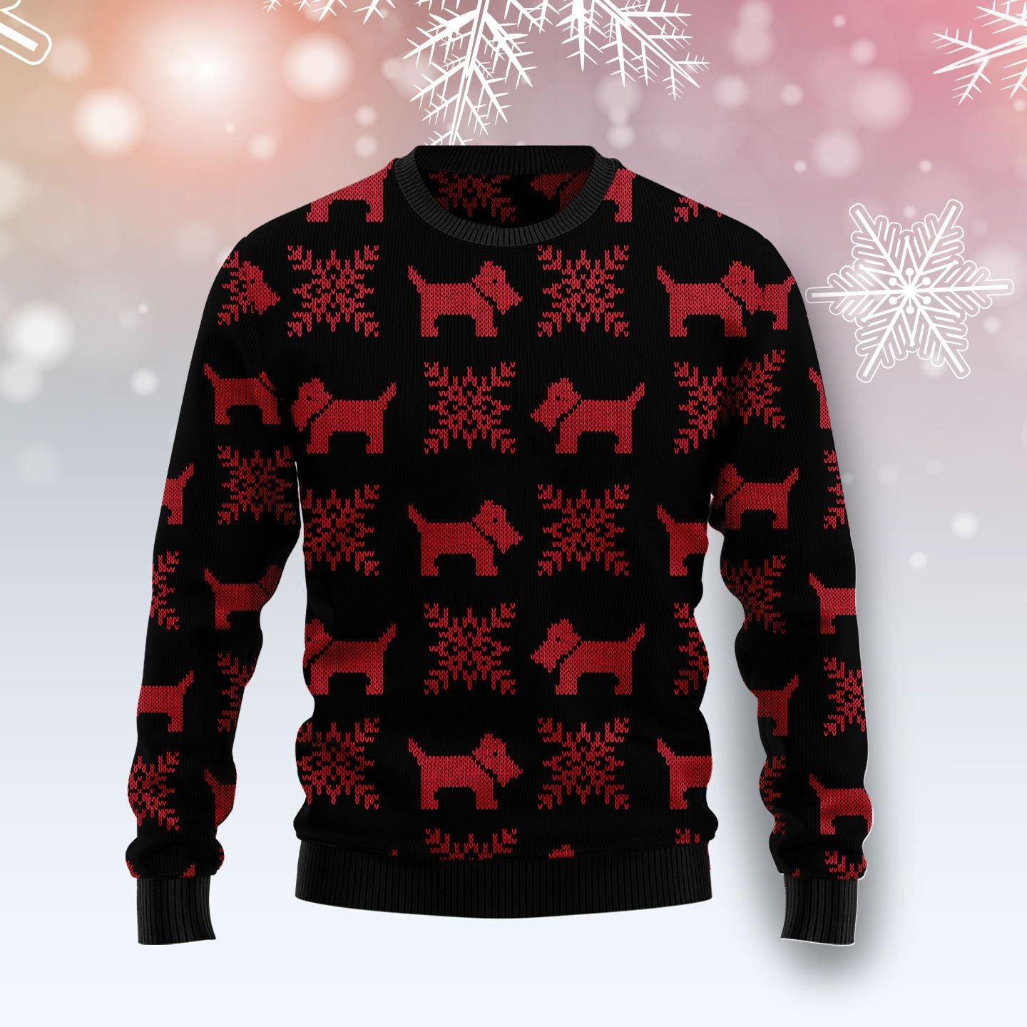 Scottish Terrier Christmas Ugly Christmas Sweater