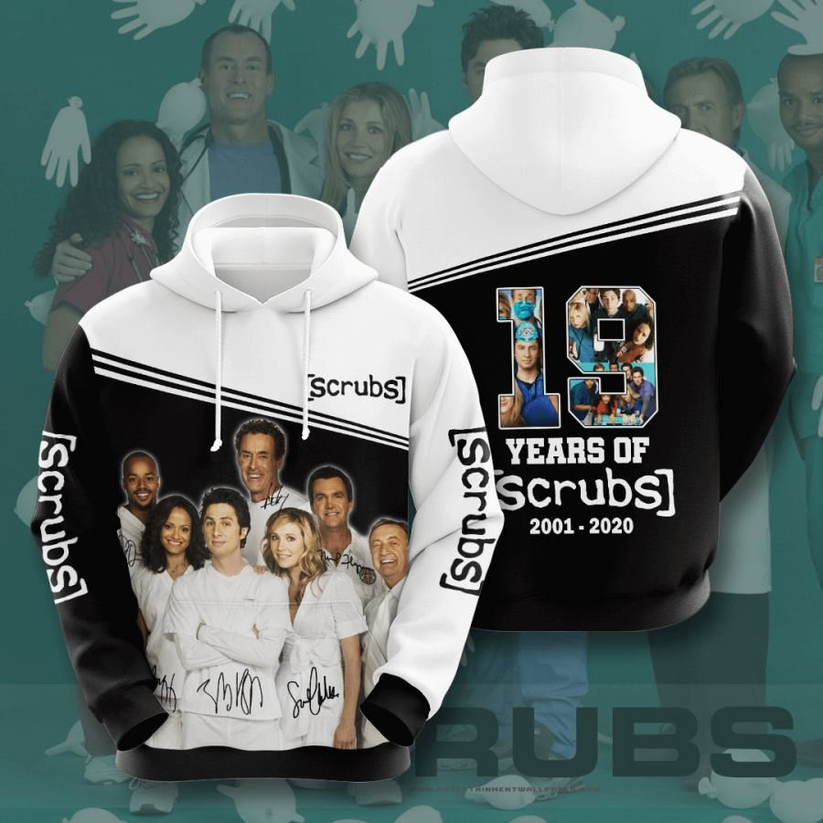 Scrubs No1767 Custom Hoodie 3D