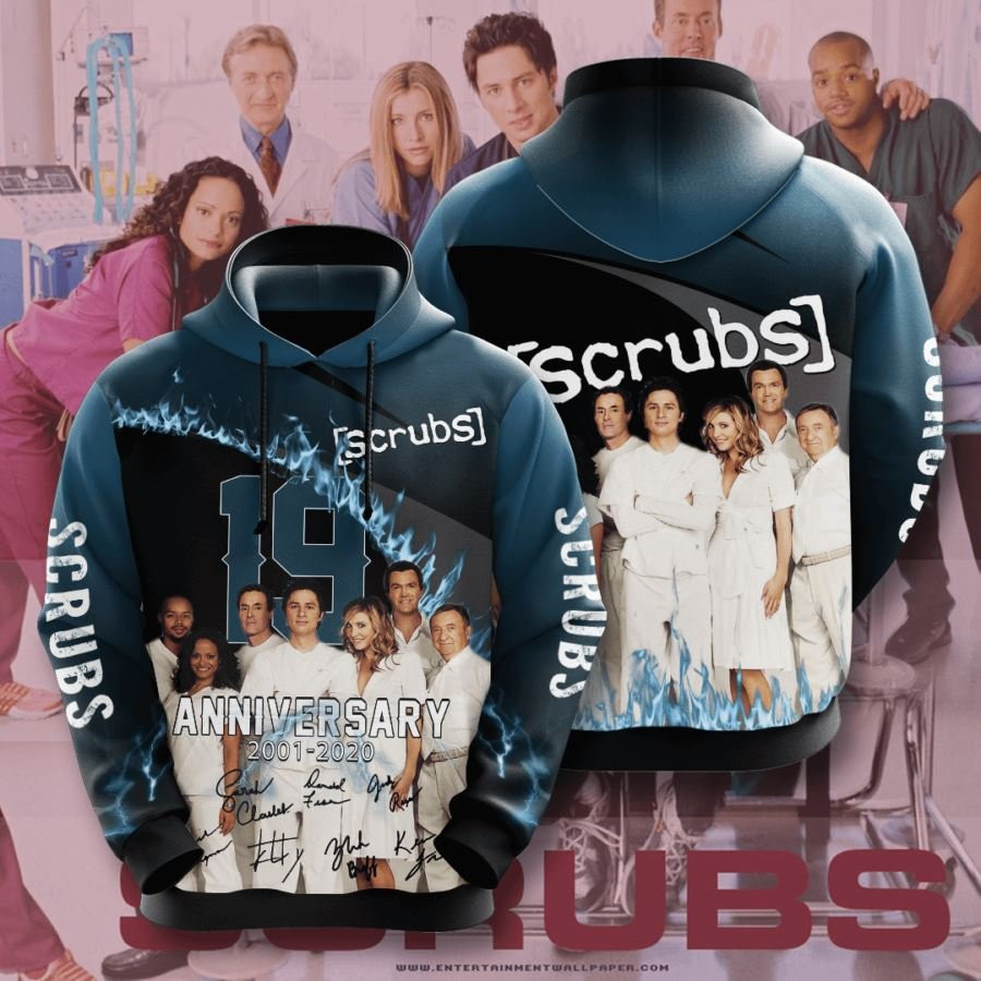 Scrubs No1768 Custom Hoodie 3D