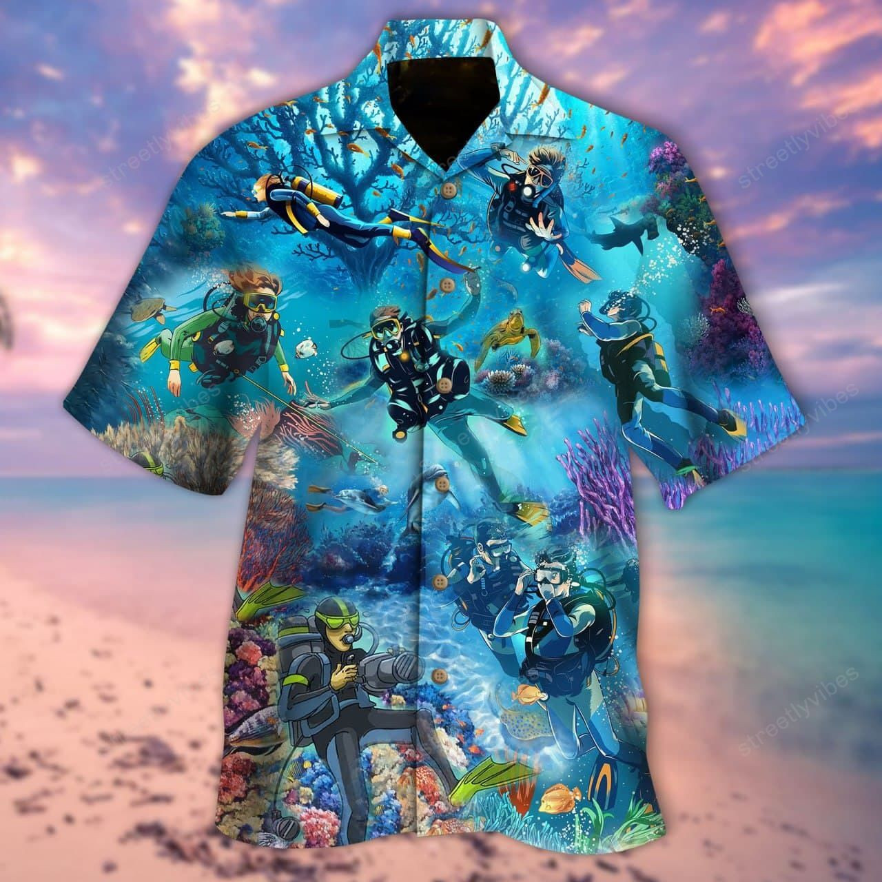 Scuba Diving Make Life Better Hawaiian Shirt Hawaiian Shirt For Men