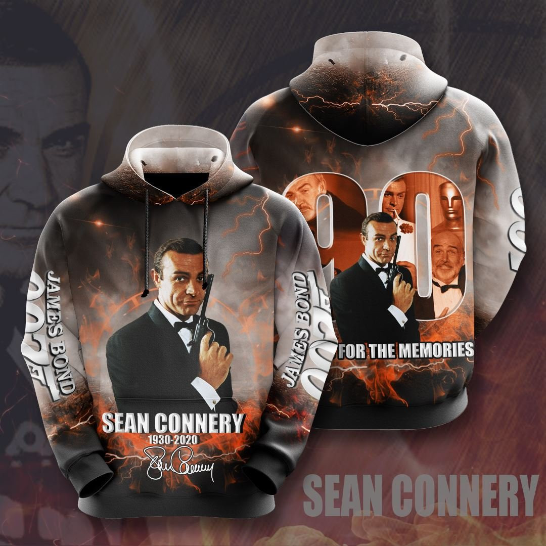 Sean Connery No1769 Custom Hoodie 3D