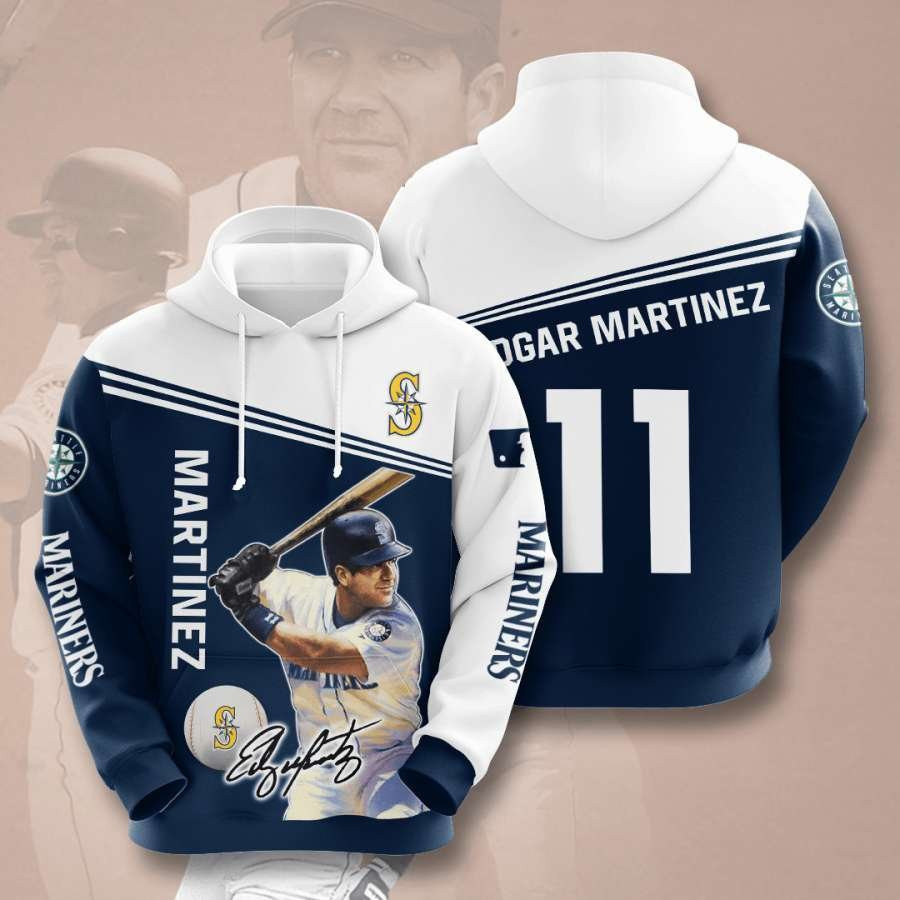 Seattle Mariners No1780 Custom Hoodie 3D