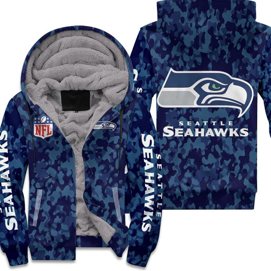 Seattle Seahawks Fan Nfl Jacket 3D Fleece Fleece Hoodie