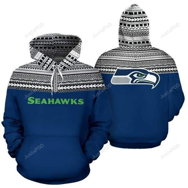 Seattle Seahawks For Unisex 3D All Over Print Hoodie