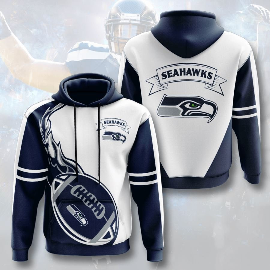 Seattle Seahawks No1811 Custom Hoodie 3D