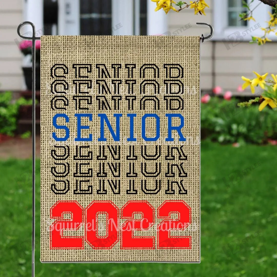 Senior Class of 2022 Graduate Garden Flag House Flag