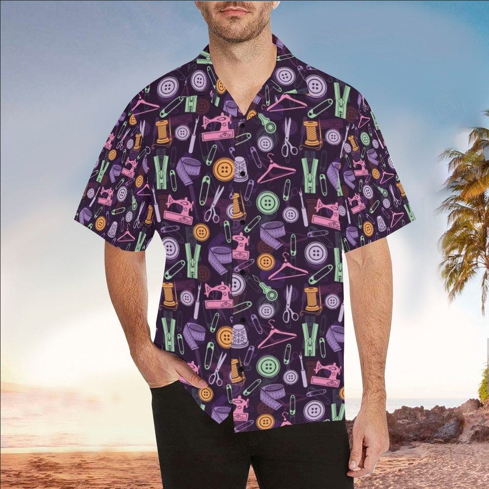 Sewing Hawaiian Shirt Sewing Shirt For Sewing Lover Shirt For Men and Women