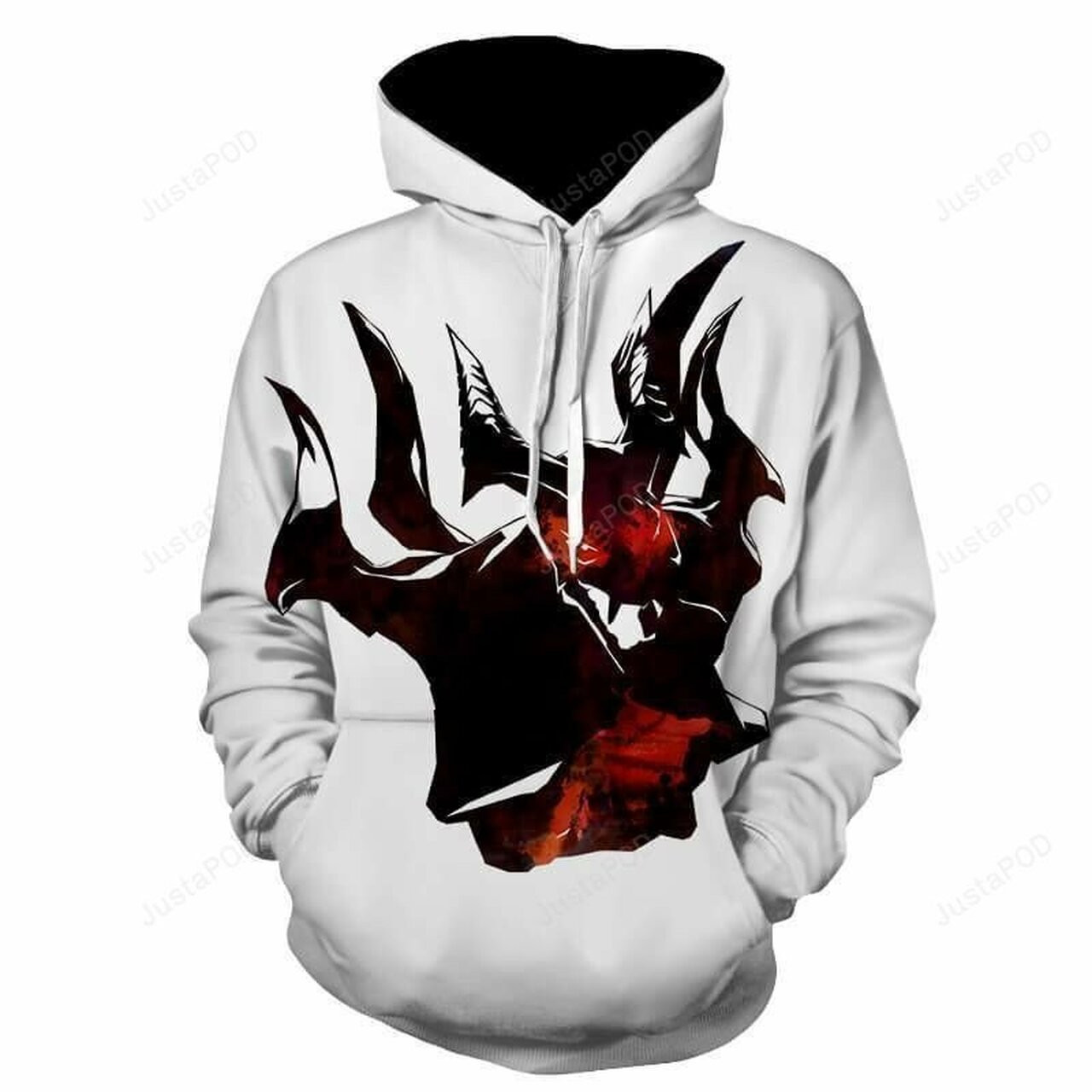 Shadow Fiend Armor Of The Diabolical 3d All Over Print Hoodie