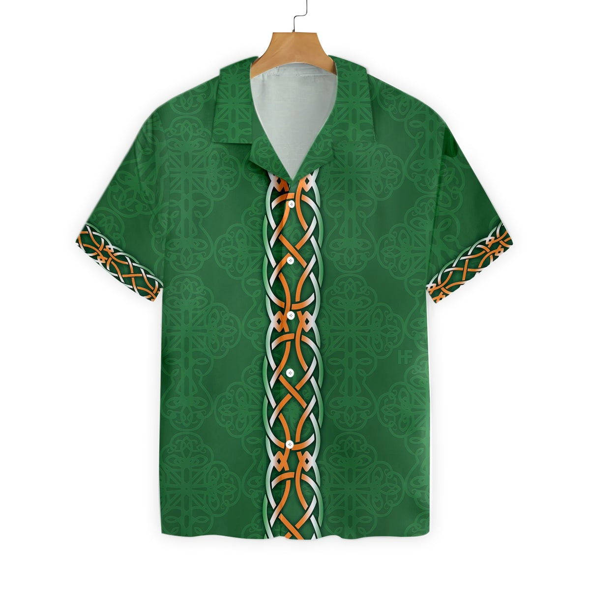 Shamrock And Green Hat Ireland Hawaiian Shirt