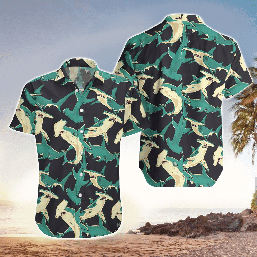 Shark Aloha Hawaii Shirt Perfect Hawaiian Shirt For Shark Lover Shirt for Men and Women