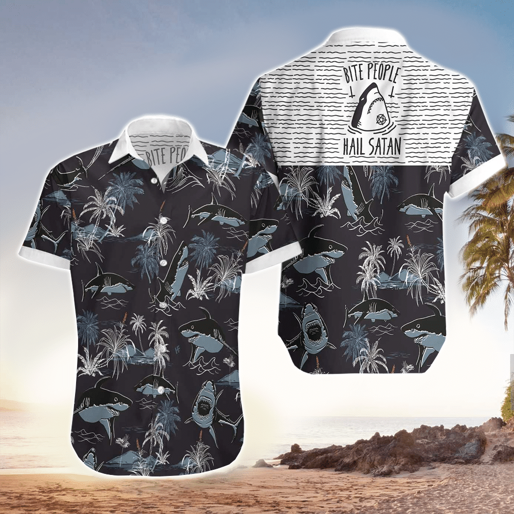 Shark Hawaiian Shirt For Men Shark Lover Gifts Shirt for Men and Women